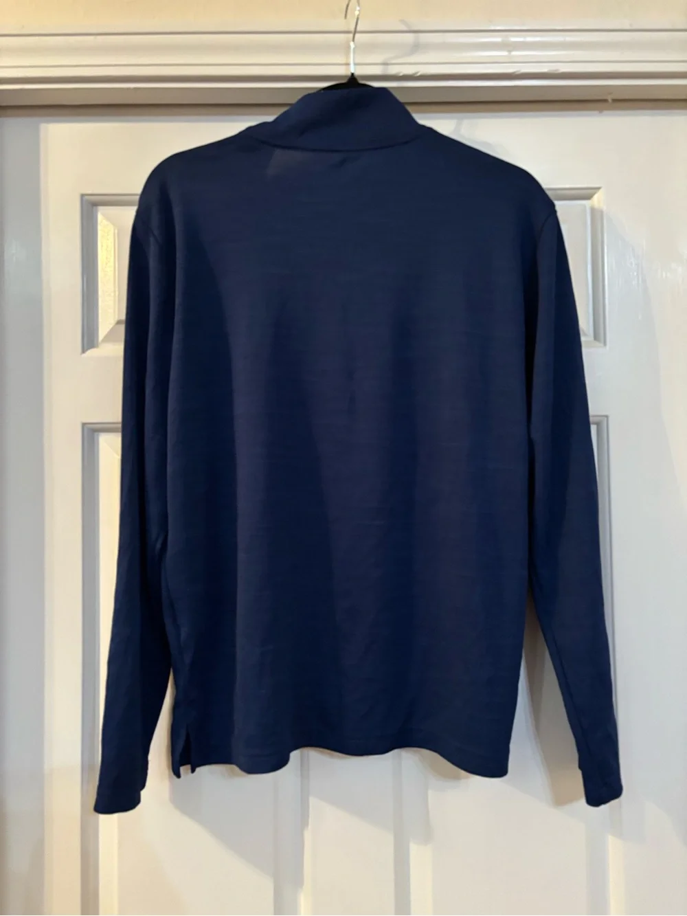 Nike Men's Blue Quarter-Zip Performance Pullover